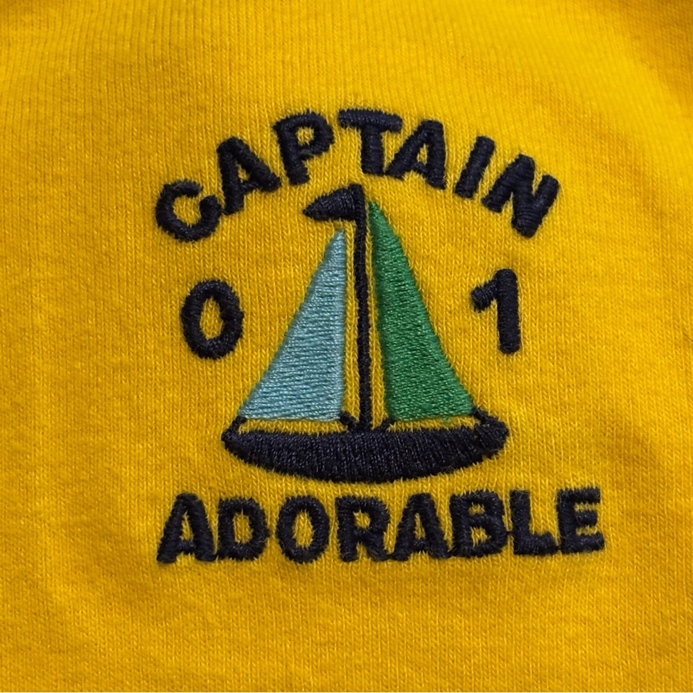 Carter's Summer Baby Bundle Outfit Set Lot of 7 Sharks Boating Beach 3mo - Picture 9 of 9